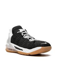 Nike Kids Sneakers Lebron 18 con inserti - Black/White-Gum-Medium Brown