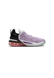 Nike Kids LeBron 18 low-top sneakers - Viola