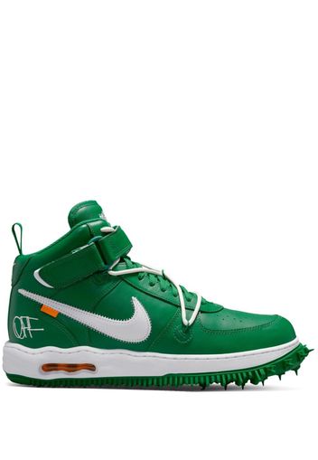 Nike X Off-White Sneakers Air Force 1 Mid Pine Green - Verde