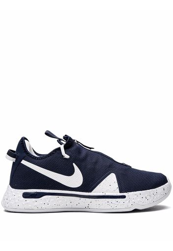 Nike PG 4 zipped low-top sneakers - Blu