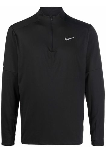 Nike half-zip running T-shirt - Nero