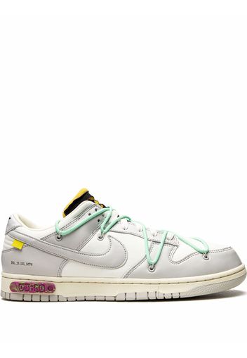 Nike x Off-White Dunk Low sneakers - Toni neutri