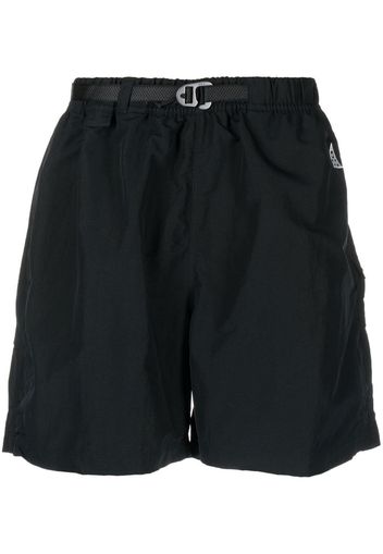 Nike belted trail-shorts - Blu