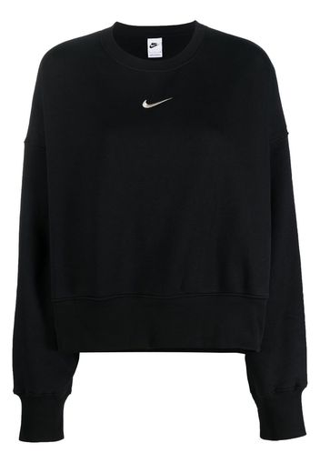 Nike Over-oversized crew-neck sweatshirt - Nero