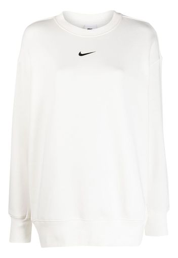 Nike oversized crew neck sweater - Bianco