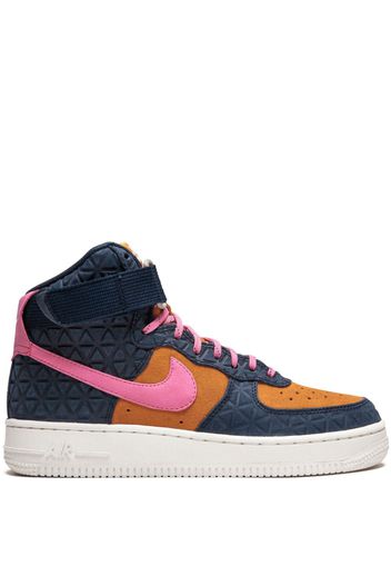 Nike Air Force 1 Hi PRM Suede "Dynamic Pink" sneakers - Blu