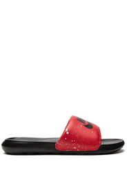 Nike Victori One logo-print slides - Rosso