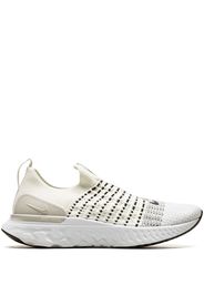 Nike React Phantom Run Flyknit 2 sneakers - Toni neutri