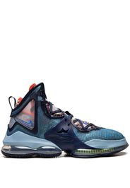 Nike LeBron 19 "Blackened Blue" high-top sneakers