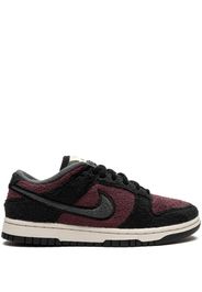 Nike Dunk Low "Fleece Pack - Burgundy Crush" sneakers - Nero