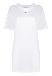 Nike Abito modello T-shirt con logo Swoosh - Bianco