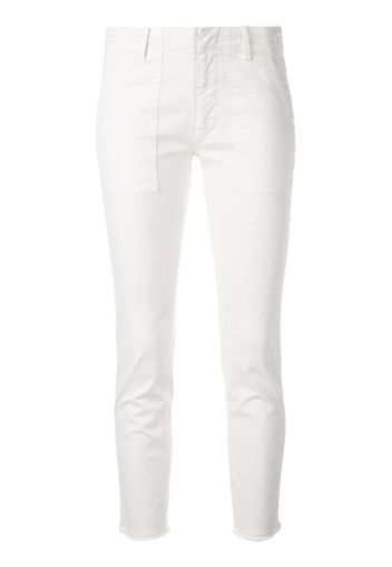 Pantaloni skinny crop