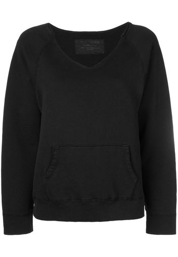 Nili Lotan Pullover mit V-Ausschnitt - Schwarz