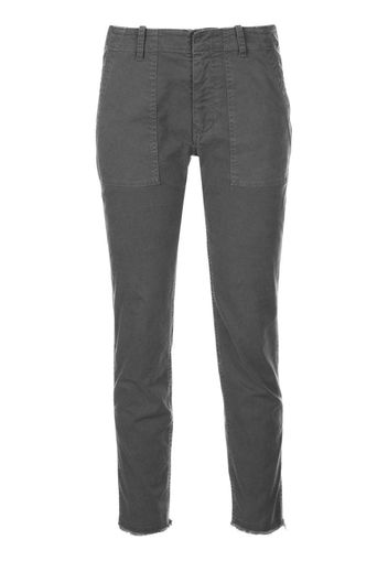 regular slim-fit trousers