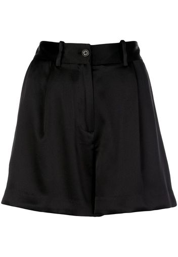 high-waisted tailored shorts