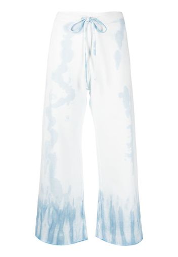 Pantaloni con fantasia tie-dye