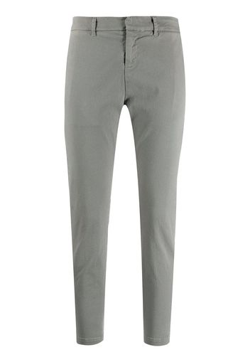 Nili Lotan slim-cut trousers - Grigio