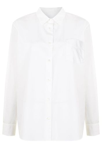 Nili Lotan chest-pocket poplin shirt - Bianco