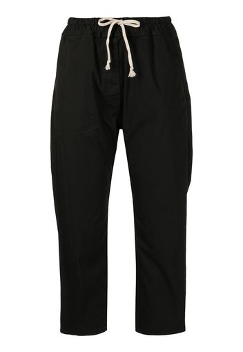 Nili Lotan Pantaloni con coulisse crop - Nero