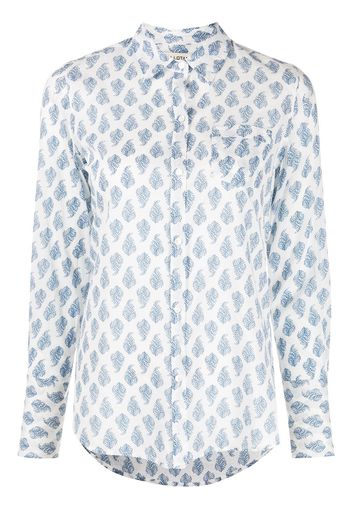 Nili Lotan Camicia con stampa paisley - Blu