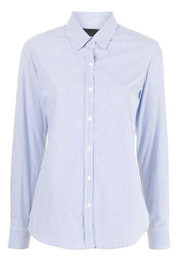 Nili Lotan Camicia gessata Libby - Blu