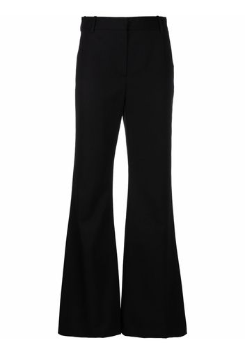 Nili Lotan high-waisted flared trousers - Nero