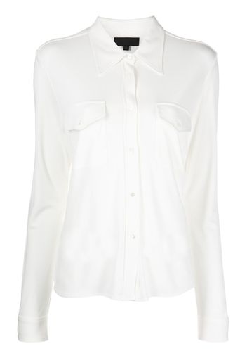 Nili Lotan Aveline patch-pocket shirt - Bianco