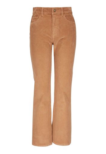Nili Lotan straight-leg corduroy trousers - Arancione