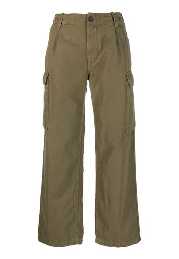 Nili Lotan Pantaloni crop a gamba ampia - Verde