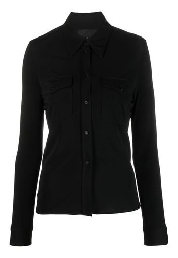 Nili Lotan chest-pocket button-up shirt - Nero