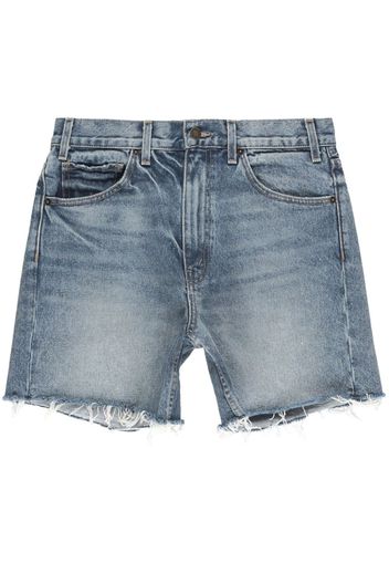 Nili Lotan high-waist denim shorts - Blu