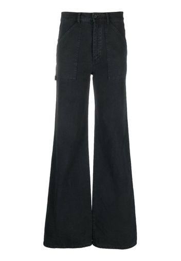 Nili Lotan mid-rise wide-leg trousers - Nero