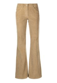 Nili Lotan corduroy bootcut trousers - Toni neutri