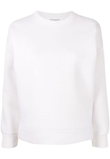 Nina Ricci logo-print crewneck sweatshirt - Bianco