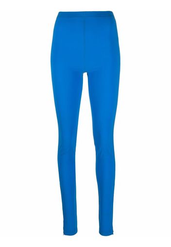 Nina Ricci mid-rise leggings - Blu