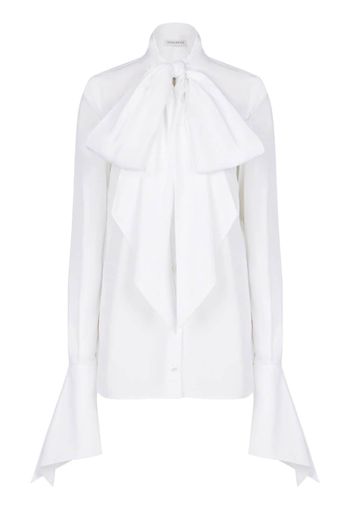 Nina Ricci Camicia con fiocco - Bianco