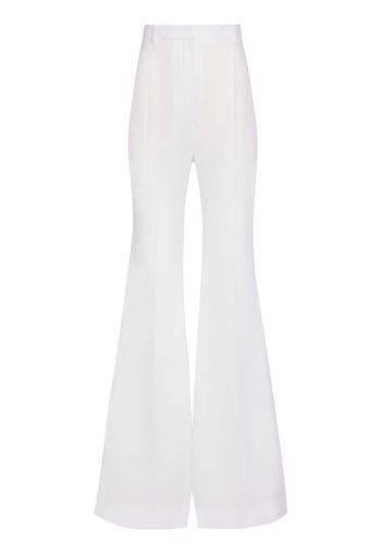 Nina Ricci Pantaloni a vita alta svasati - Bianco