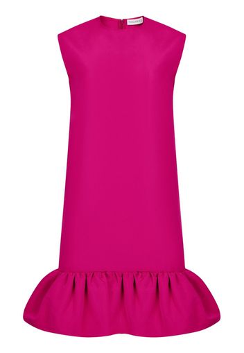 Nina Ricci sleeveless peplum hem minidress - Rosa