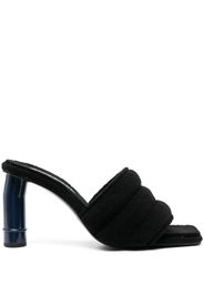 Nina Ricci Mules con punta quadrata - Nero