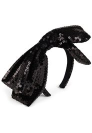 Nina Ricci Cerchietto con paillettes - Nero