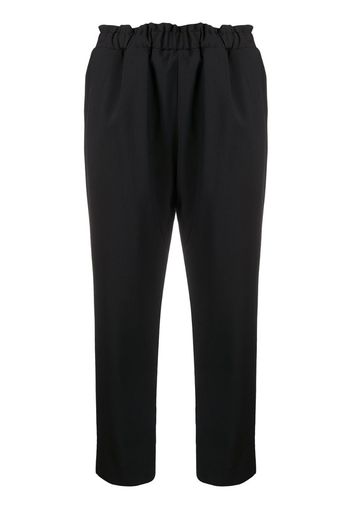 Pamela straight-leg cropped trousers