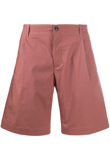 flared chino shorts