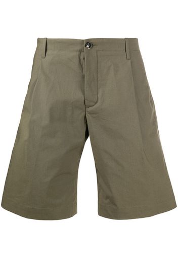 flared chino shorts