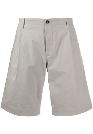 flared chino shorts