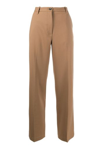 high-rise trousers