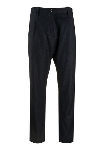 mid-rise cropped trousers