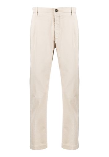 Nine In The Morning mid-rise straight-leg trousers - Toni neutri