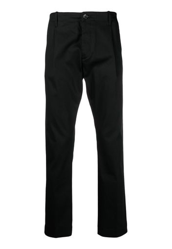 Nine In The Morning slim-cut stretch-cotton chino trousers - Nero