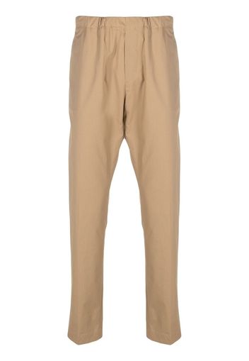 Nine In The Morning straight-leg cotton chinos - Marrone