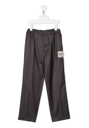 elasticated waist trousers